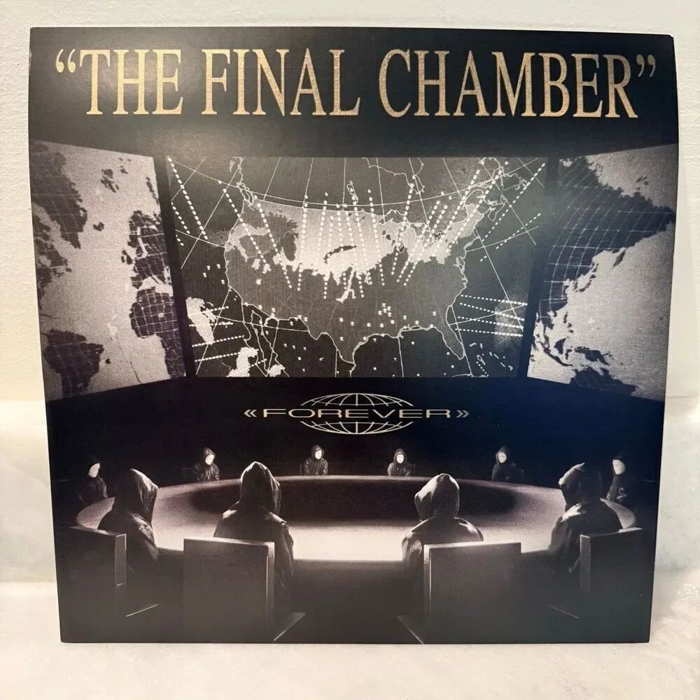 Wu-tang Clan The Final Chamber Tour Forever Poster Black Gray Size 12"x 12"